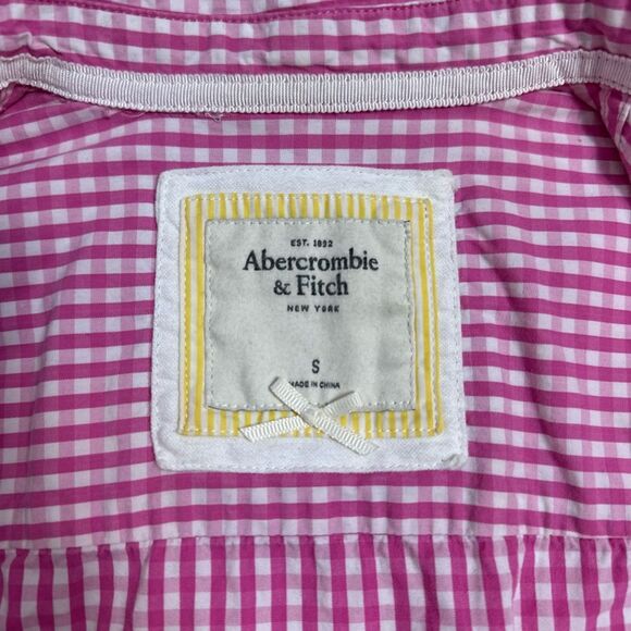 ABERCROMBIE AND FITCH Button Down Long Sleeve Shirt, Size SMALL - Picture 8 of 8